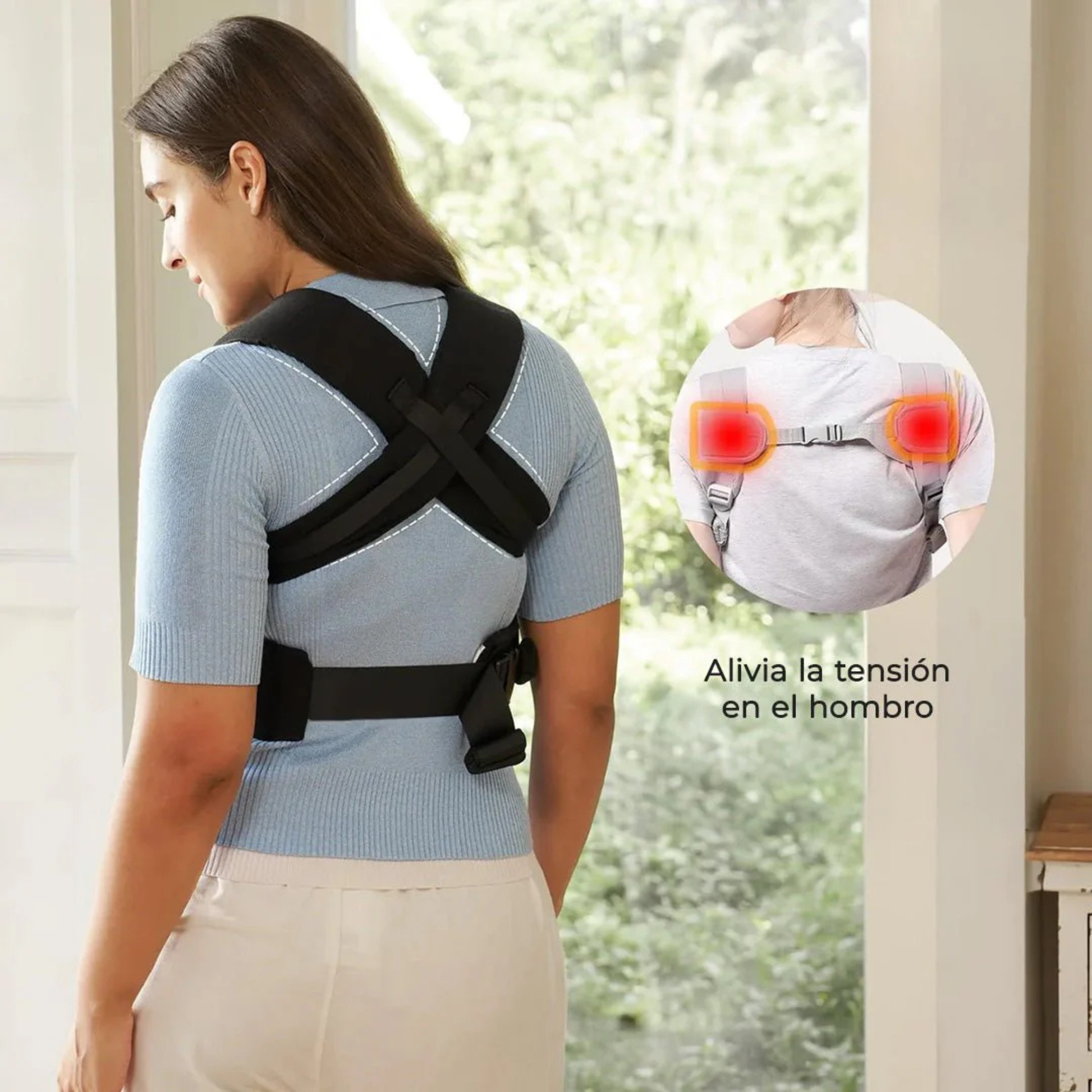 Portabebé Ergonómico WeeSnug para Recién Nacido Momcozy Color Negro