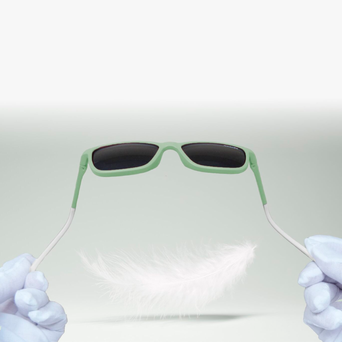 LENTES DE SOL INFANTILES THE BOHO LARGE 6 A 10 AÑOS MENTA - MAUSITO