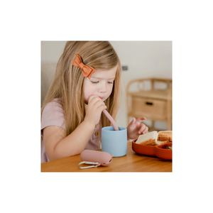 VASO DE SILICONA WE MIGHT BE TINY AZUL PASTEL