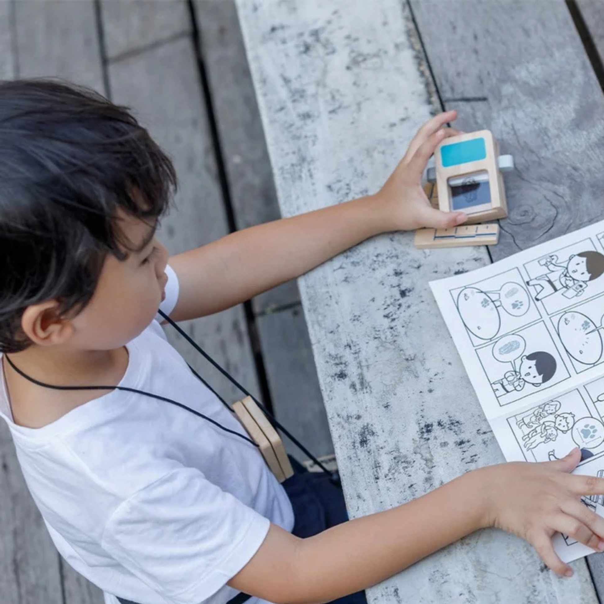 Juguete de Madera Set Agente Secreto PlanToys +3 Años