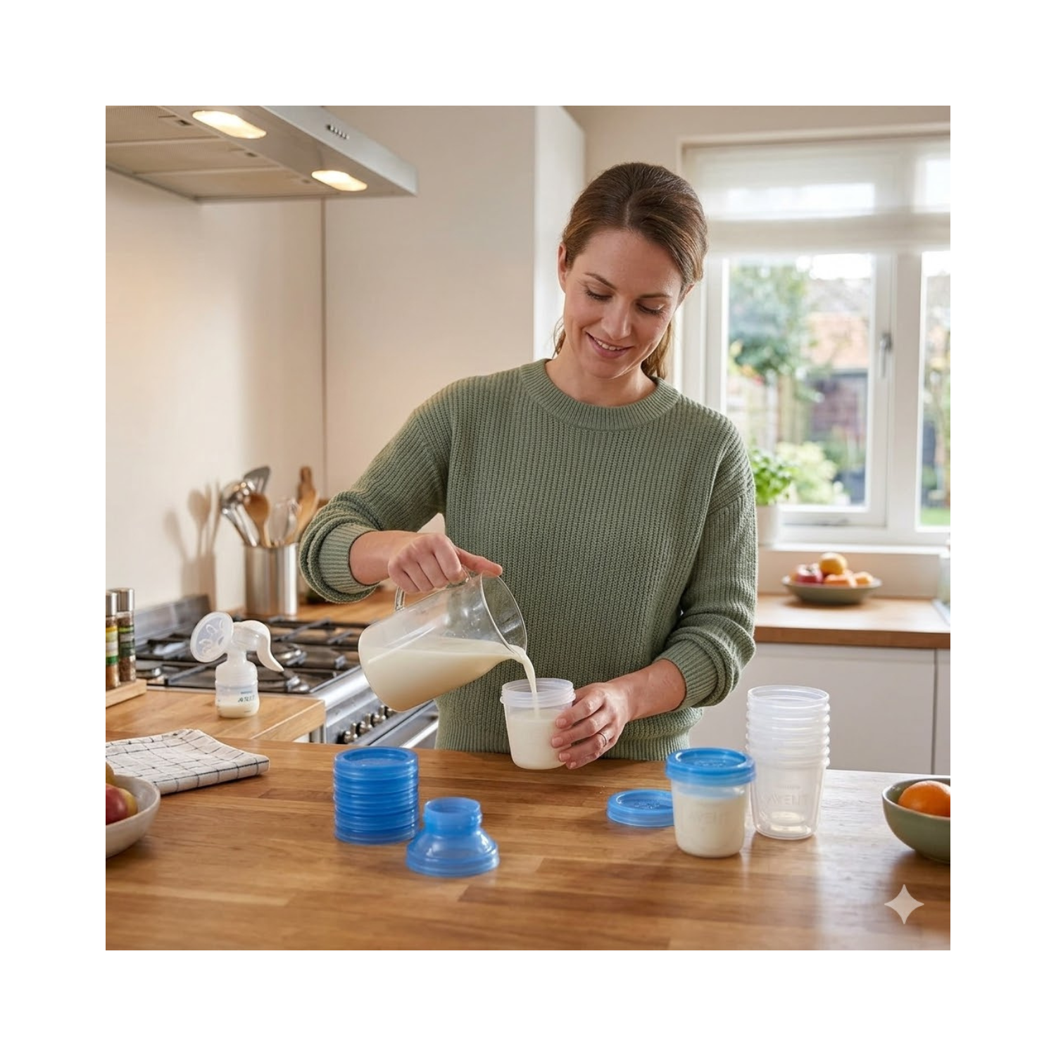 Pack Vasos Reutilizables Para Leche Philips Avent 180 Ml