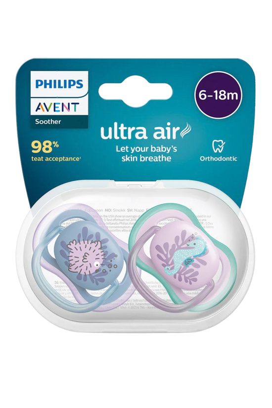 Chupete Philips Avent Ultra Air Orthodontic 6–18 Meses