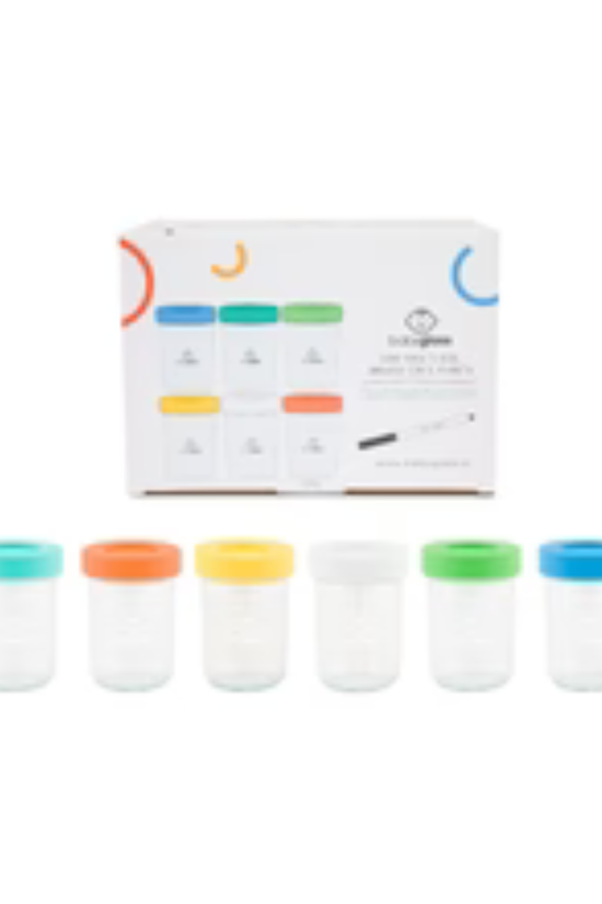 Contenedores De Vidrio Babyglass 240 Ml 6 U