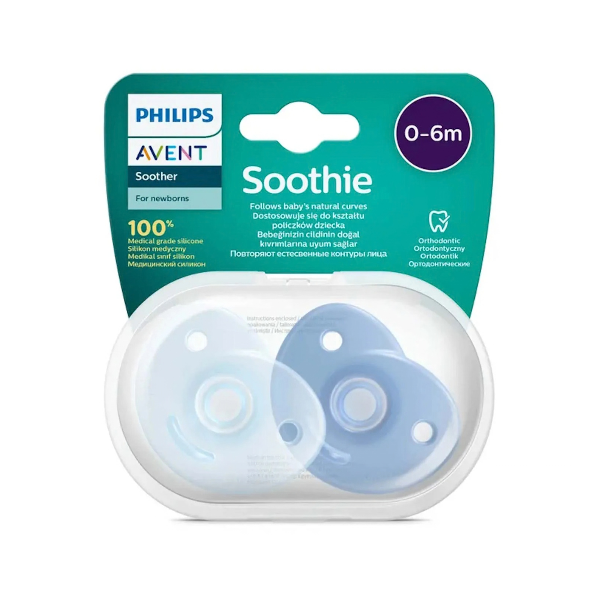Chupete Philips Avent Soothie 0-6 Meses