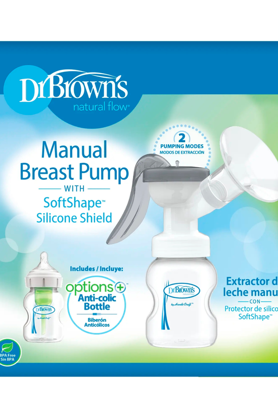 Extractor leche manual c/protector + biberon 150 ml Dr Brown's