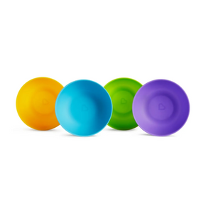 PACK 4 BOWLS LOVE  MULTICOLOR   MUNCHKIN