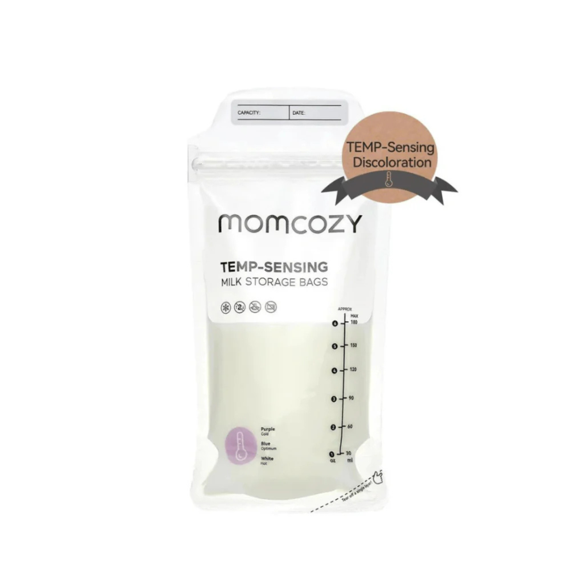 Bolsas almacenamiento de leche materna Momcozy 50 unidades