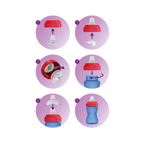 VASO BOQUILLA FLEX MORODO 300 ML - AVENT