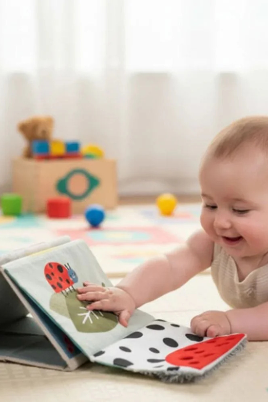 Libro Sensorial para bebés Tummy Time Taf Toy
