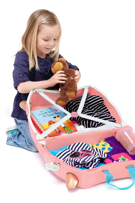 Trunki Maleta con Ruedas Flamenco Rosado