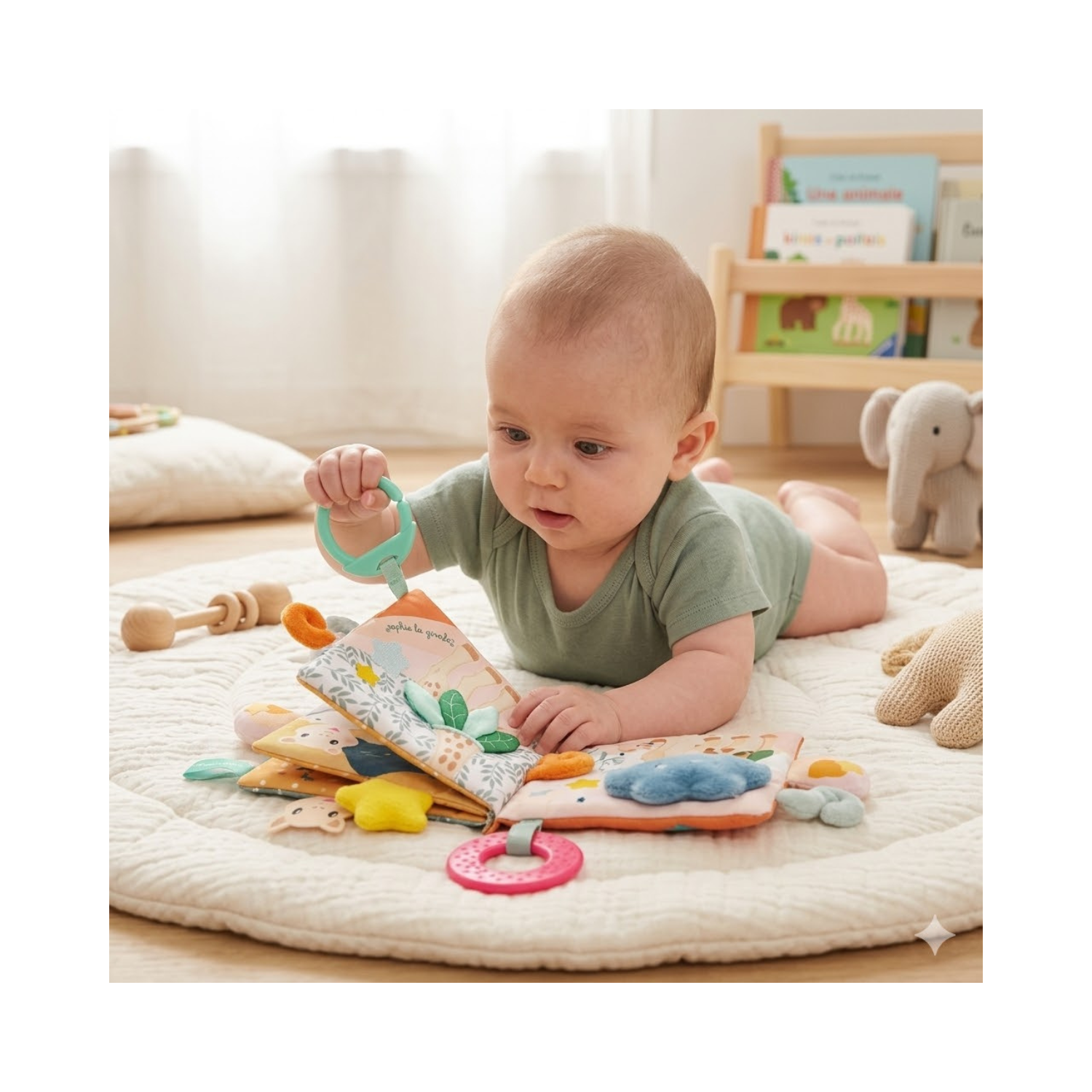 Sophie la Girafe Discovery Book +3m