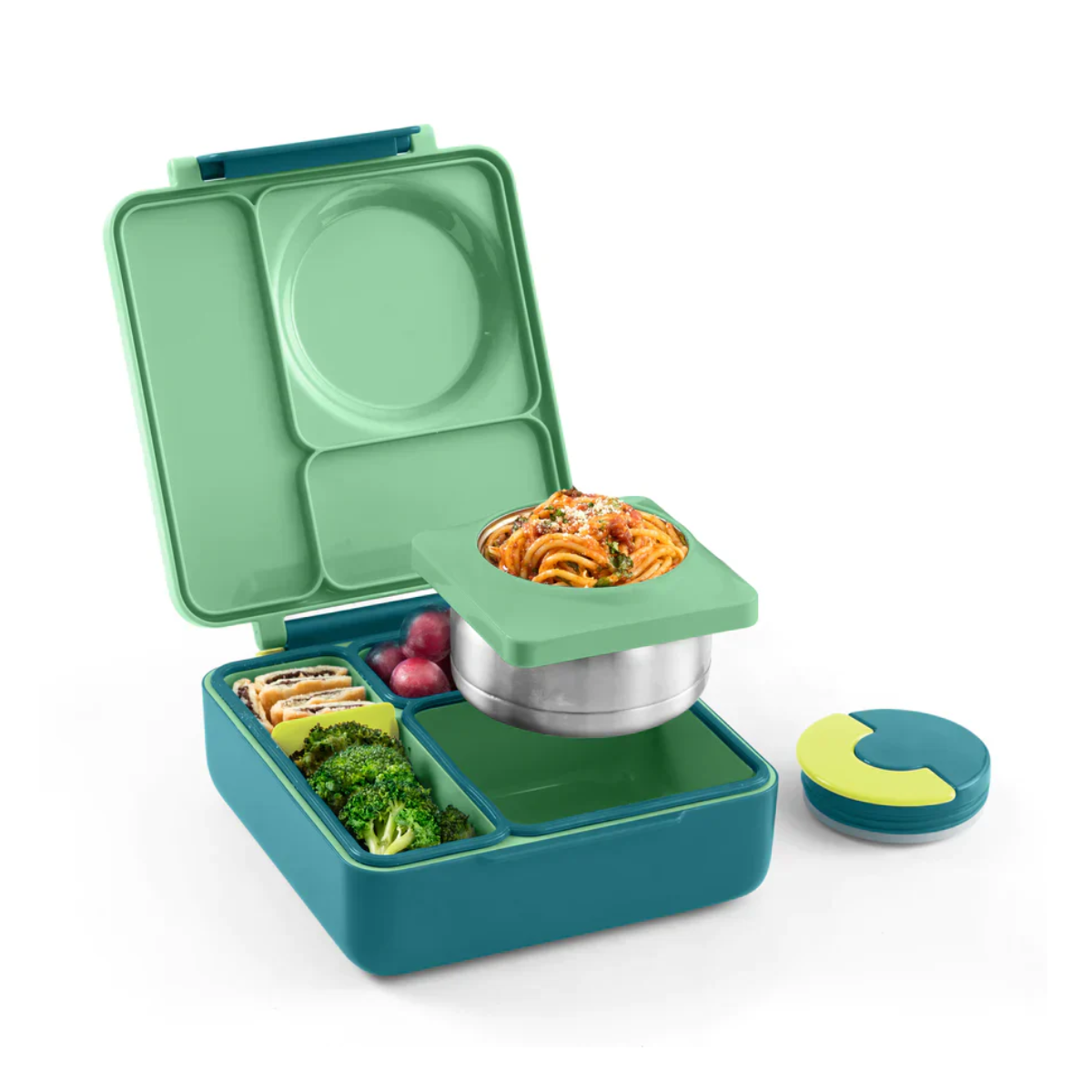 LONCHERA PARA ALMUERZO VERDE OMIEBOX