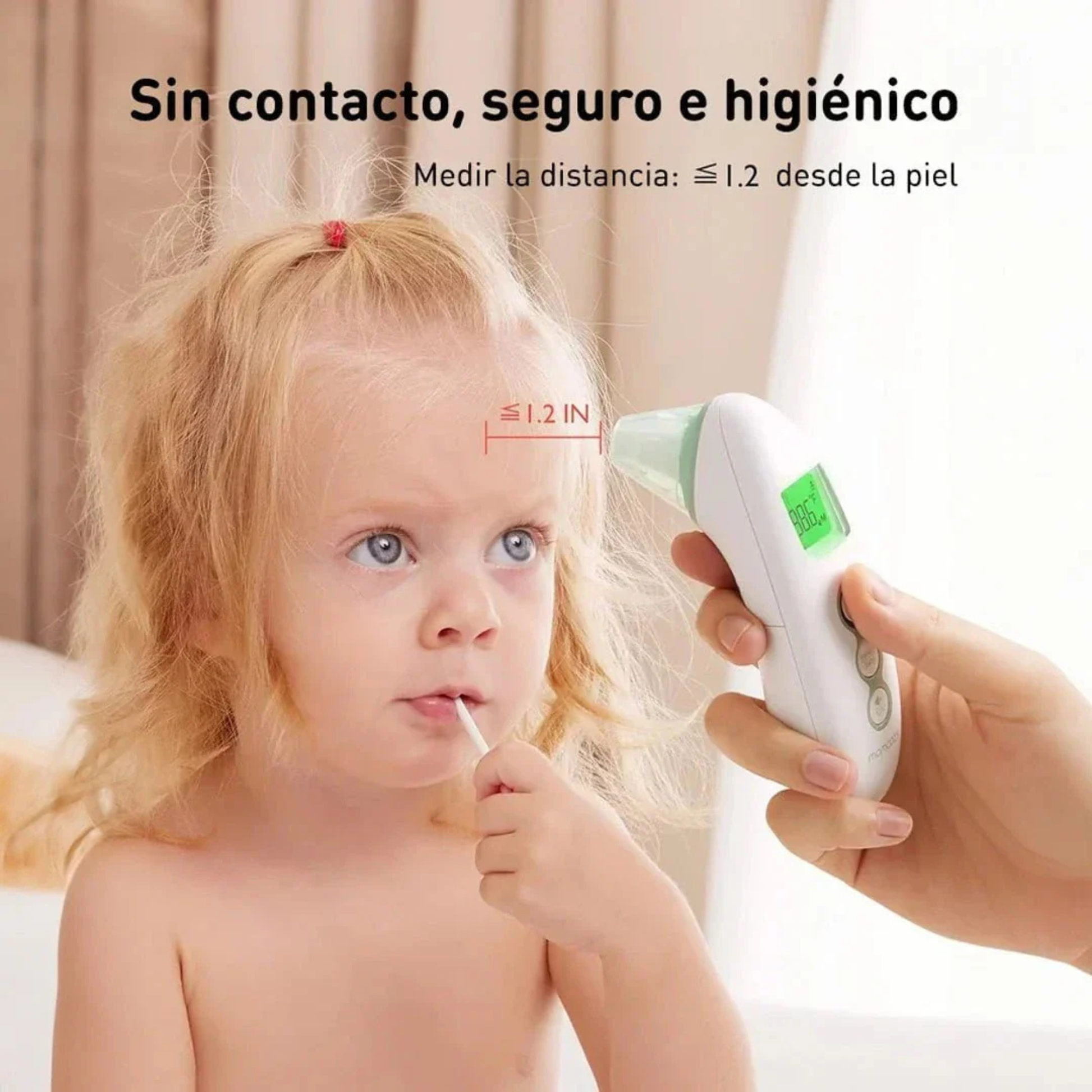 Termómetro Digital Infrarrojo Momcozy Frente y Oído
