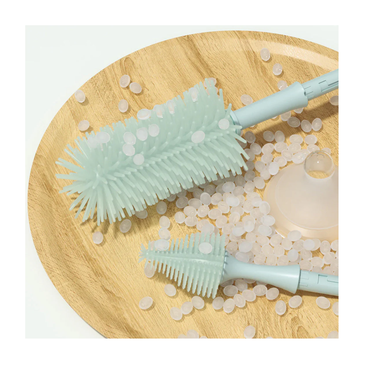 Kit de Cepillos para Biberones Momcozy Push-Press