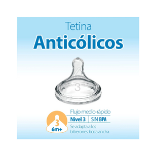 TETINA BOCA ANCHA OPTIONS +6  2UN - DR. BROWN'S