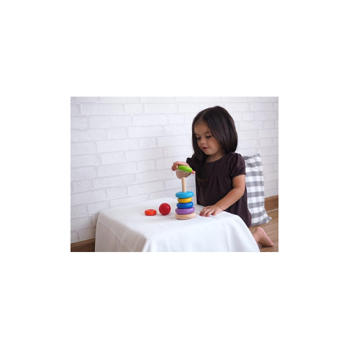 TORRE APILABLE ANILLOS MULTICOLOR - PLANTOYS
