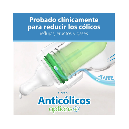 MAMADERA BOCA ESTÁNDAR OPTIONS 120mlL - DR. BROWN'S
