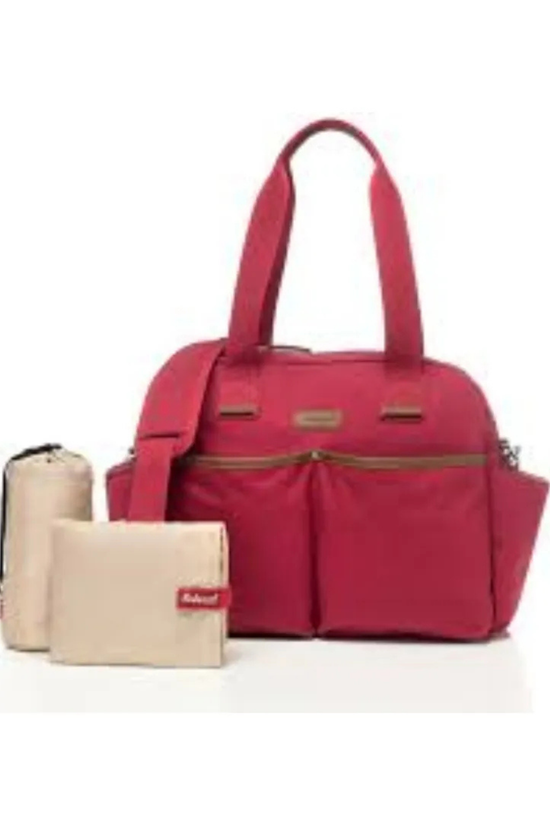 Bolso Maternal Babymel Jesse Rojo