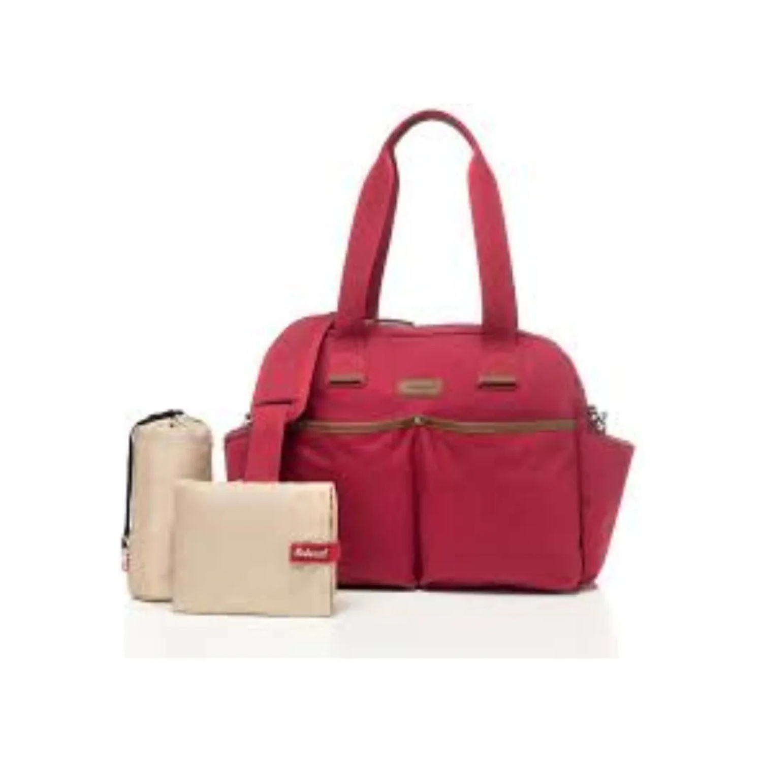 Bolso Maternal Babymel Jesse Rojo