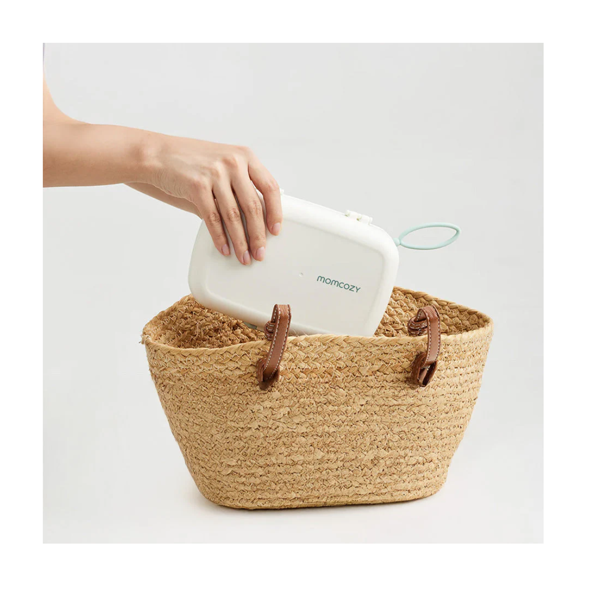 Kit de Cepillos para Biberones Momcozy Push-Press