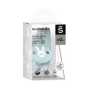 PORTA CHUPETE CINTA VERDE HYGGE  - SUAVINEX