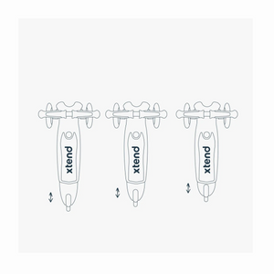 XTEND SCOOTER MINI CELESTE  SMARTRIKE