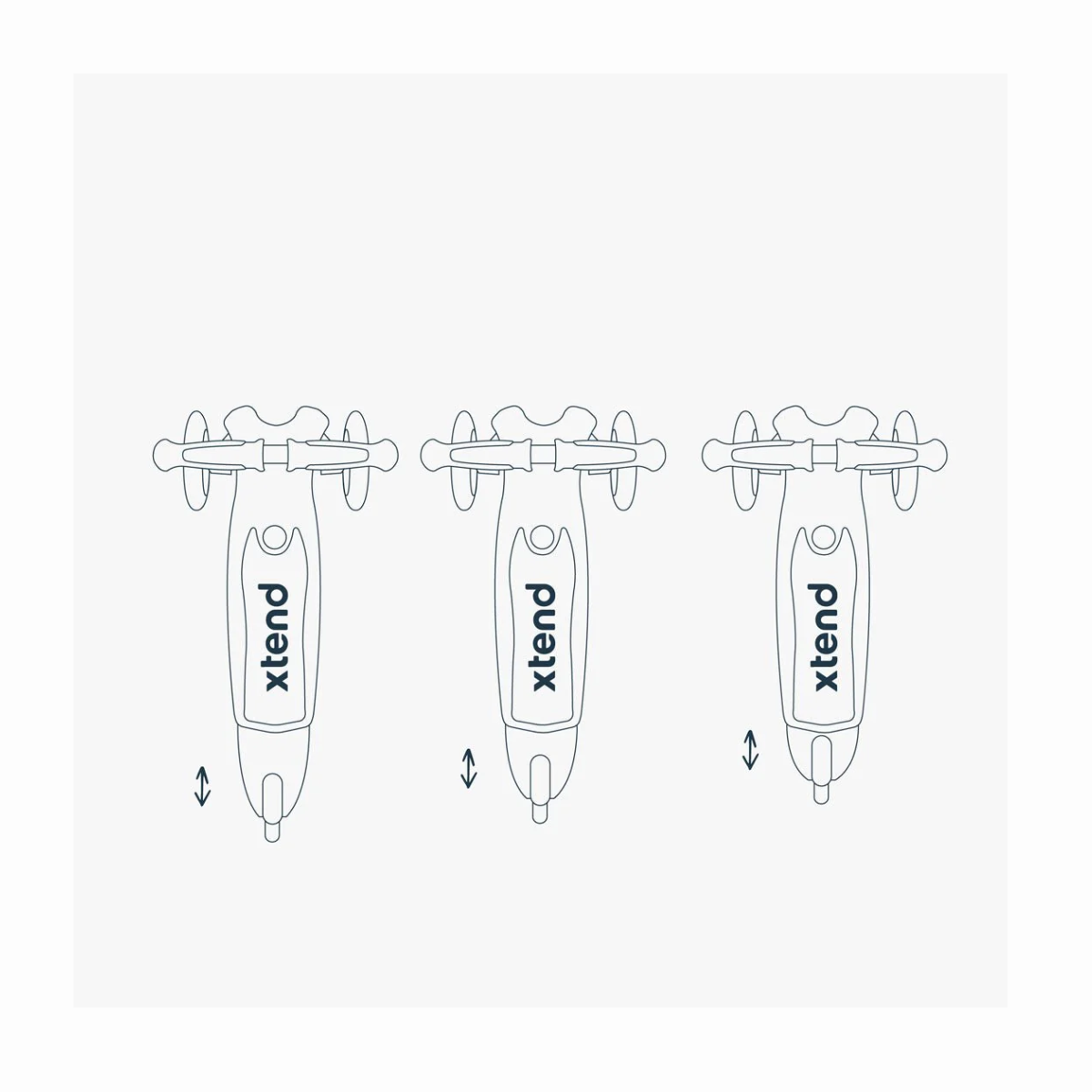 XTEND SCOOTER MINI CELESTE  SMARTRIKE