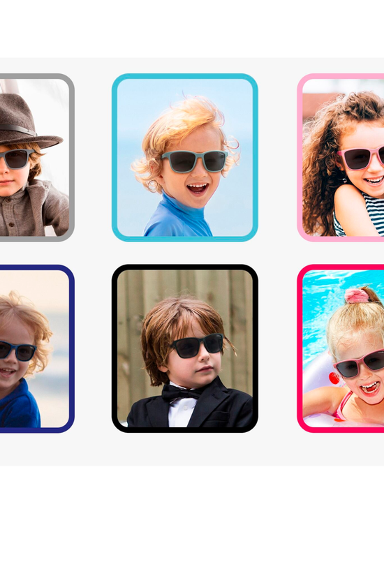 LENTES DE SOL PARA NIÑOS THE BOHO 3 A 6 AÑOS NAVY - MAUSITO