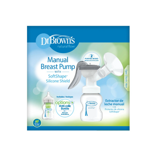 EXTRACTOR  DE LECHE MANUAL SOFT BOCA ANCHA 150ml - Dr. BROWNS
