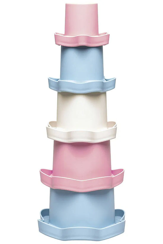 Tazas Apilables NIP Play Green +6m