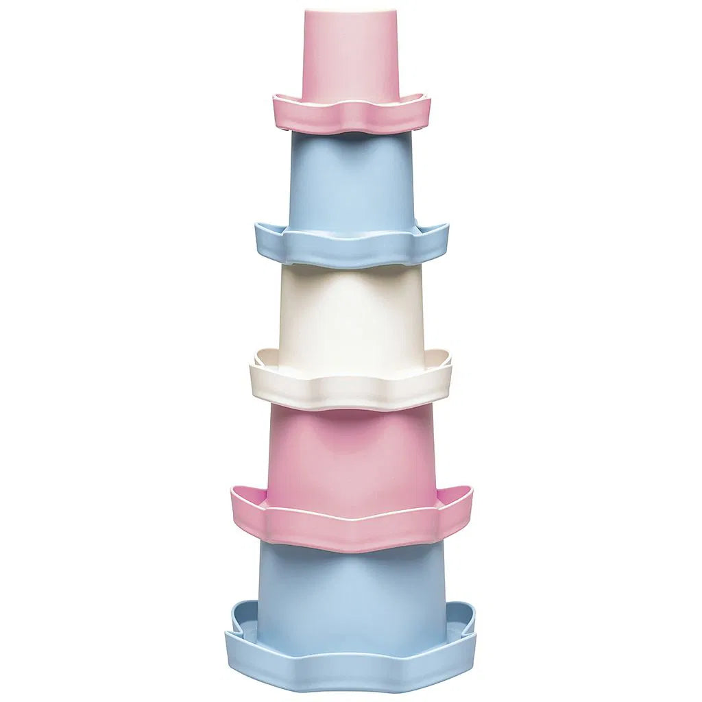 Tazas Apilables NIP Play Green +6m