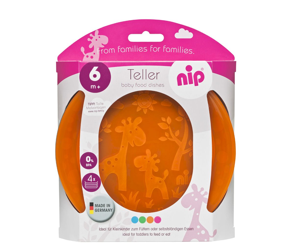 Pack de Platos de Aprendizaje NIP Alimentación 4 Piezas