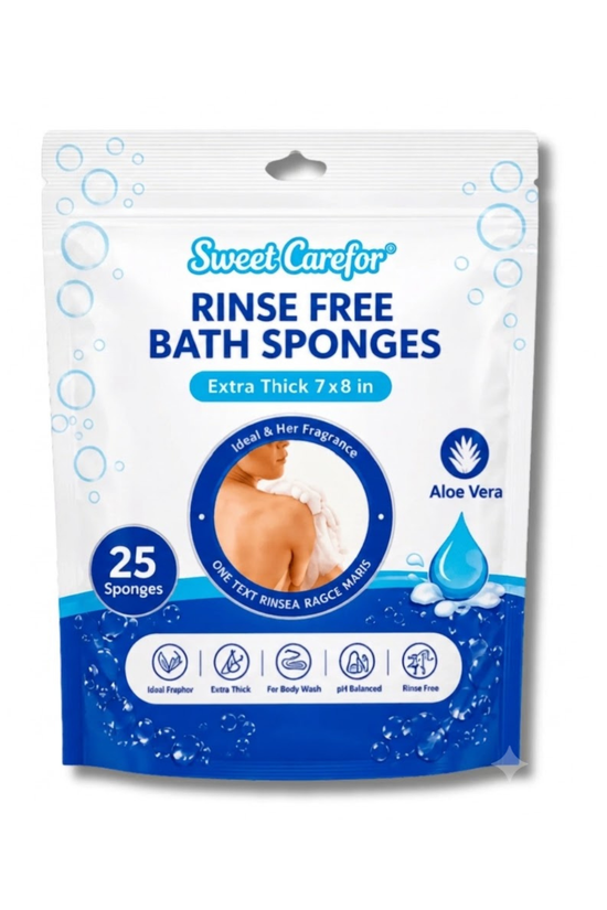 Esponjas Jabonosas Desechable Sweet Carefor 25 U.