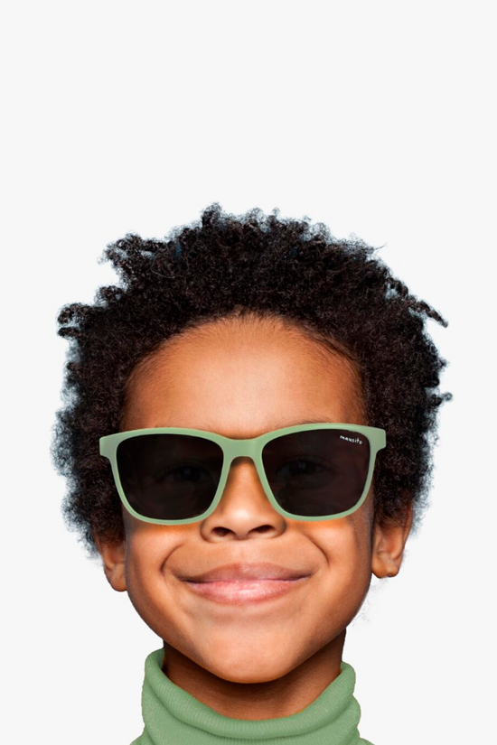 LENTES DE SOL INFANTILES THE BOHO LARGE 6 A 10 AÑOS MENTA - MAUSITO