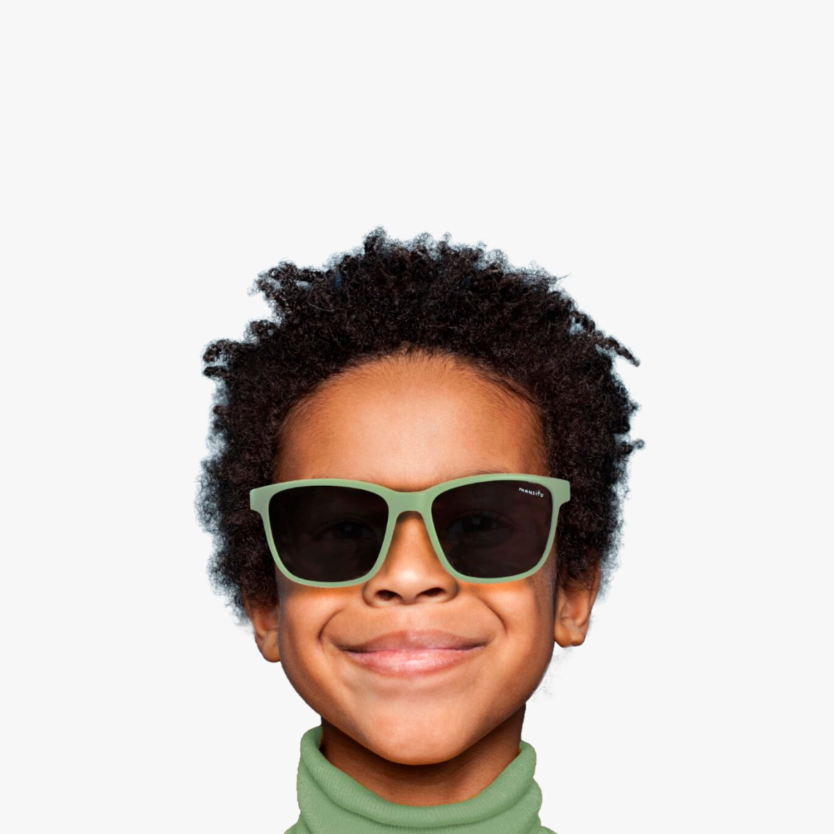 LENTES DE SOL INFANTILES THE BOHO LARGE 6 A 10 AÑOS MENTA - MAUSITO