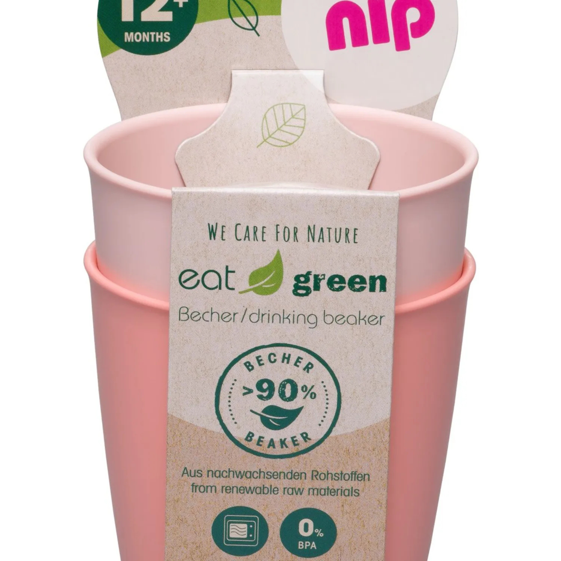 Vasos Eat Green NIP Pack x2 Unidades