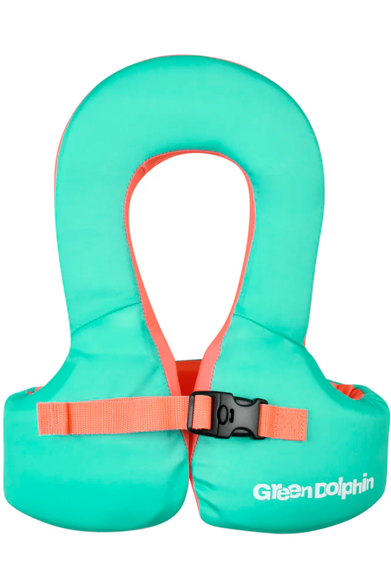 CHALECO FLOTADOR INFANTIL GREEN LOCK AGUA 19 a 30 kg. - GREEN DOLPHIN