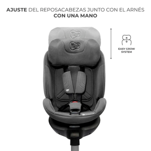 SILLA DE AUTO CONVERTIBLE XRIDER  XRIDER 2 i-SIZE GREY  -  KINDERKRFT