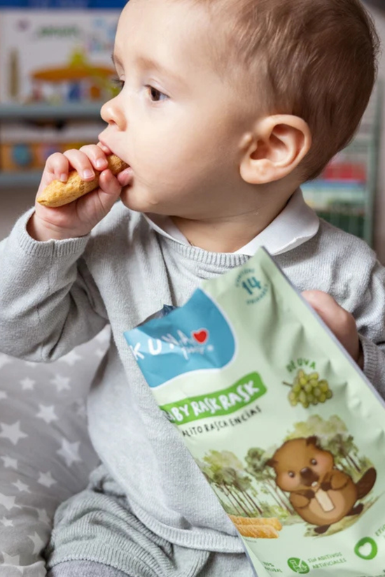 Palitos Rasca Encías Baby Rask Rask Kuna Foods +6 Meses 42 g