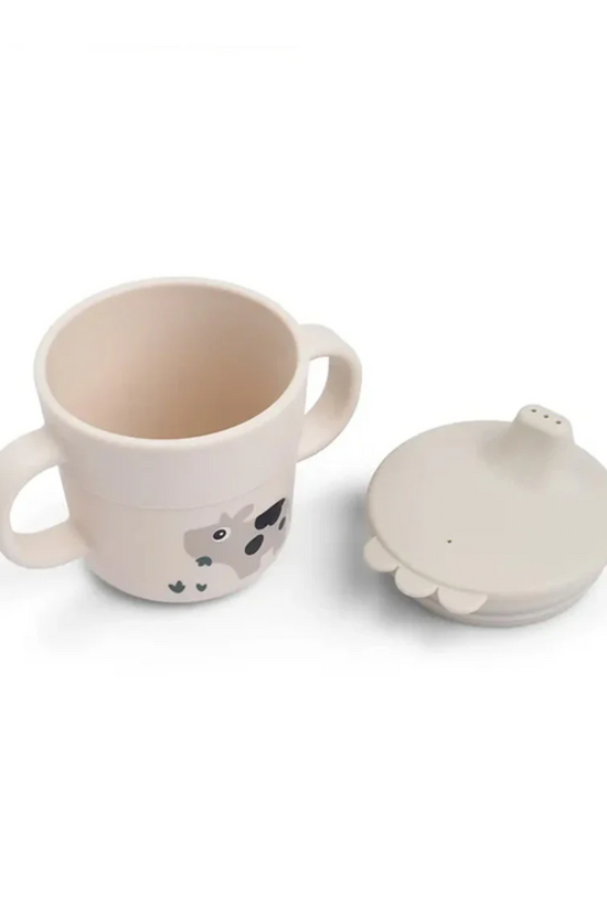 VASO CON BOQUILLA FOODIE TINY FARM  ARENA  DONE BY DEER