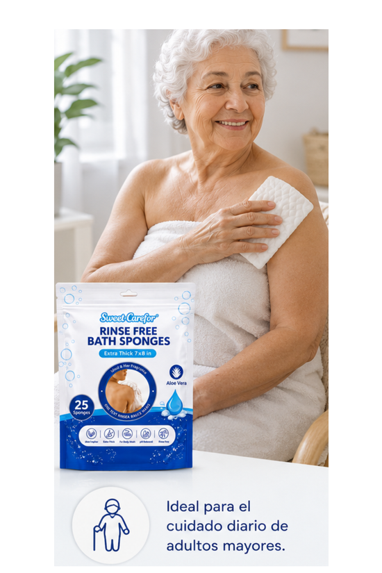Esponjas Jabonosas Desechable Sweet Carefor 25 U.