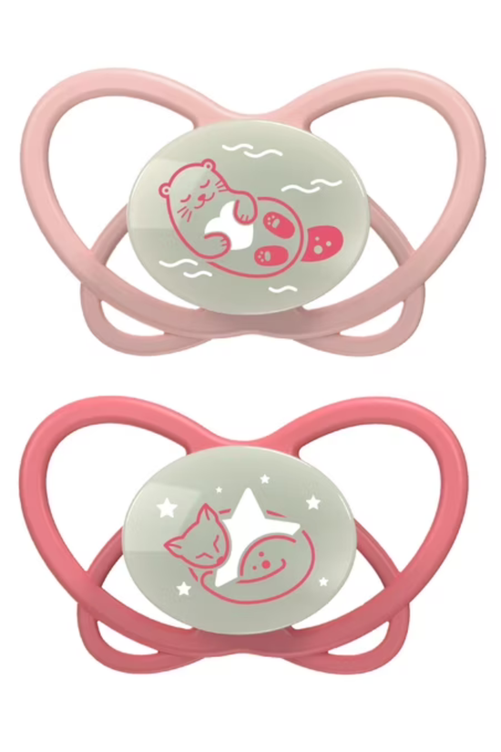 Chupete De Silicona My Butterfly Night NIP 5-18 Meses
