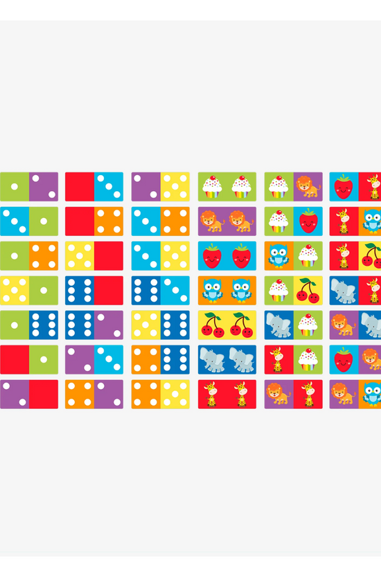 JUEGO DE DOMINO DOBLE CARA  MOXY