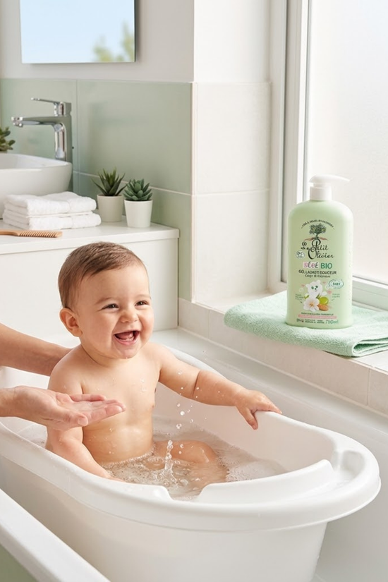 Gel De Baño Cuerpo Y Cabello Le Petit Oliver 750ml