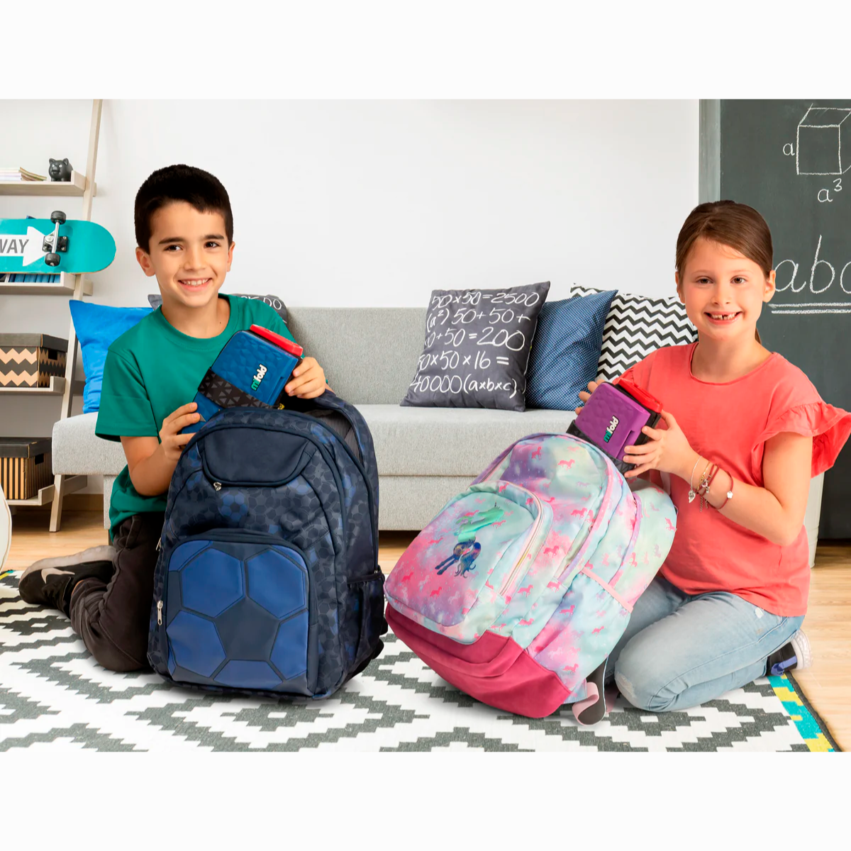 Asiento elevador portátil Azul Mifold Comfort