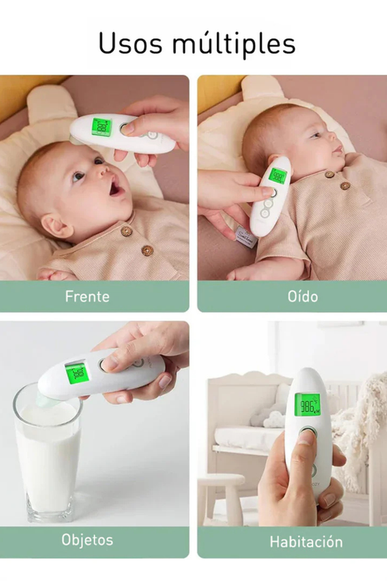 Termómetro Digital Infrarrojo Momcozy Frente y Oído