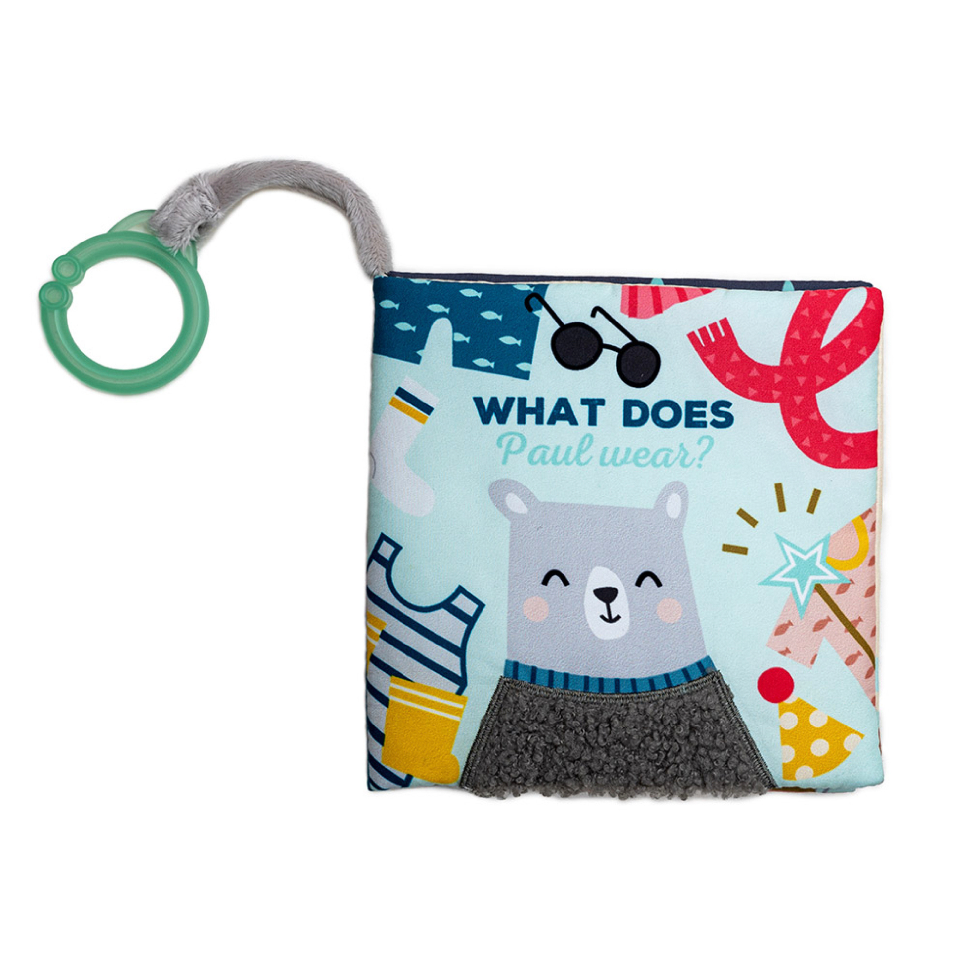 Libro Sensorial de Tela +6m Taf Toy
