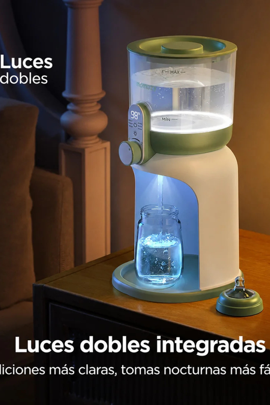 Dispensador y Calentador de Agua para Mamadera Momcozy