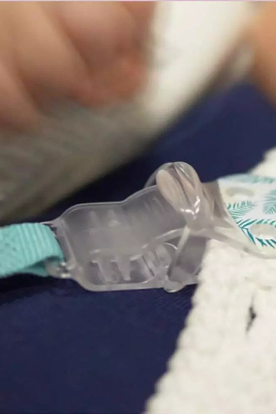 Porta Chupete de Tela +0 Meses Nip