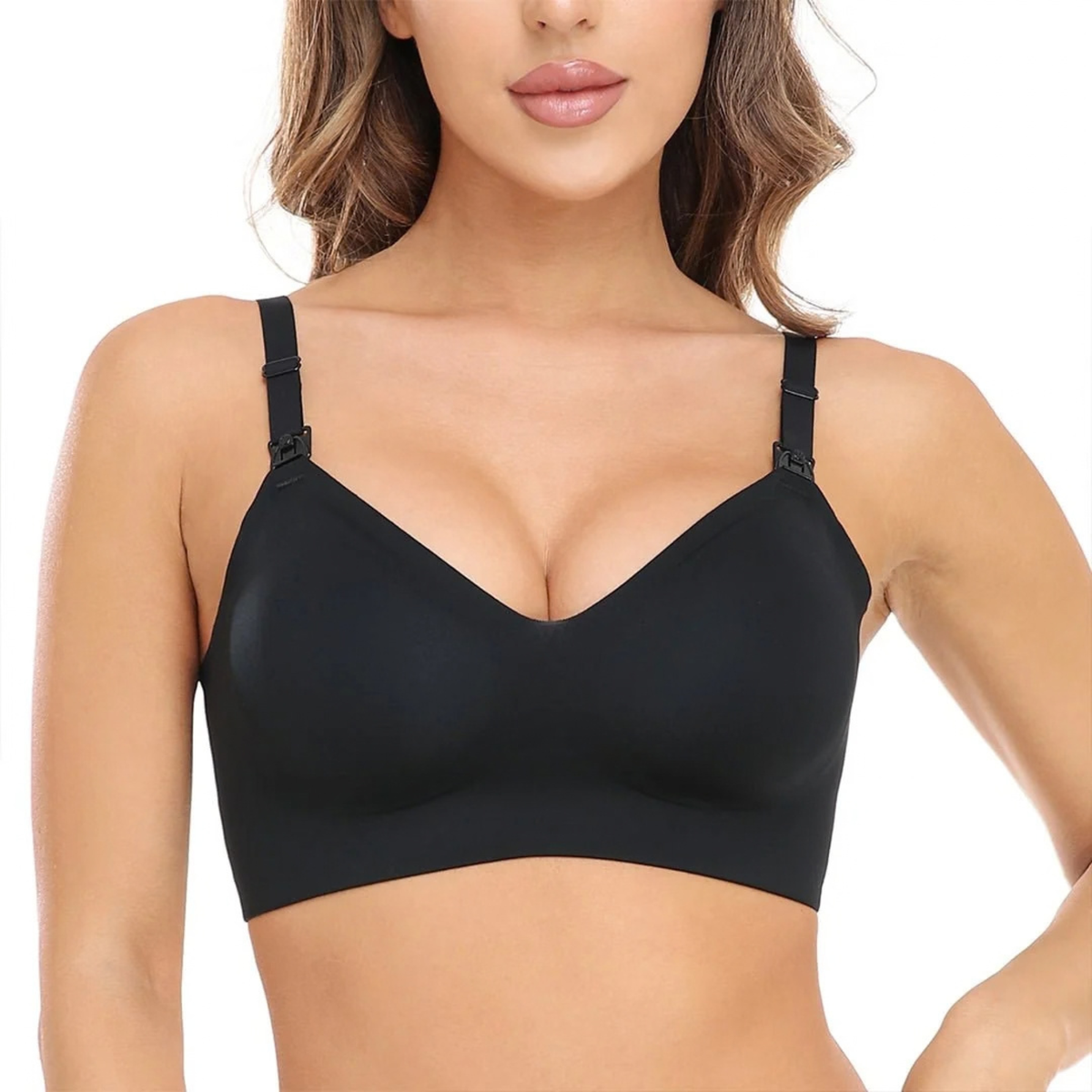Sostén de Lactancia Ultra Suave Momcozy Negro